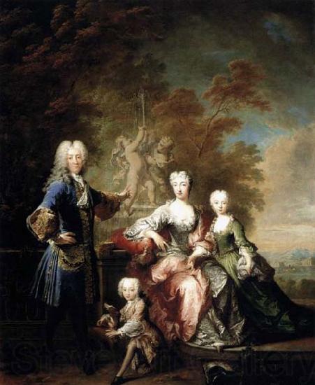 Thomas Robertson Count Ferdinand Adolf von Plettenberg and his Family Spain oil painting art